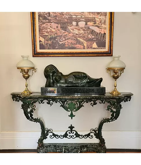 imagem de Escultura Guanabara em Bronze 40x90cm EBZ528 Arte e Identidade Brasileira