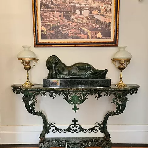 imagem de Escultura Guanabara em Bronze 40x90cm EBZ528 Arte e Identidade Brasileira