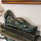 imagem do produto Escultura Guanabara em Bronze 40x90cm EBZ528 Arte e Identidade Brasileira