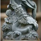 imagem do produto Escultura Guanyin M�rmore Verde 100cm - EMP797 Arte Oriental para Ambientes Zen
