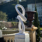 imagem do produto Escultura Harmonia Real M�rmore Branco 120cm - EMP733 Eleg�ncia e Sofistica��o