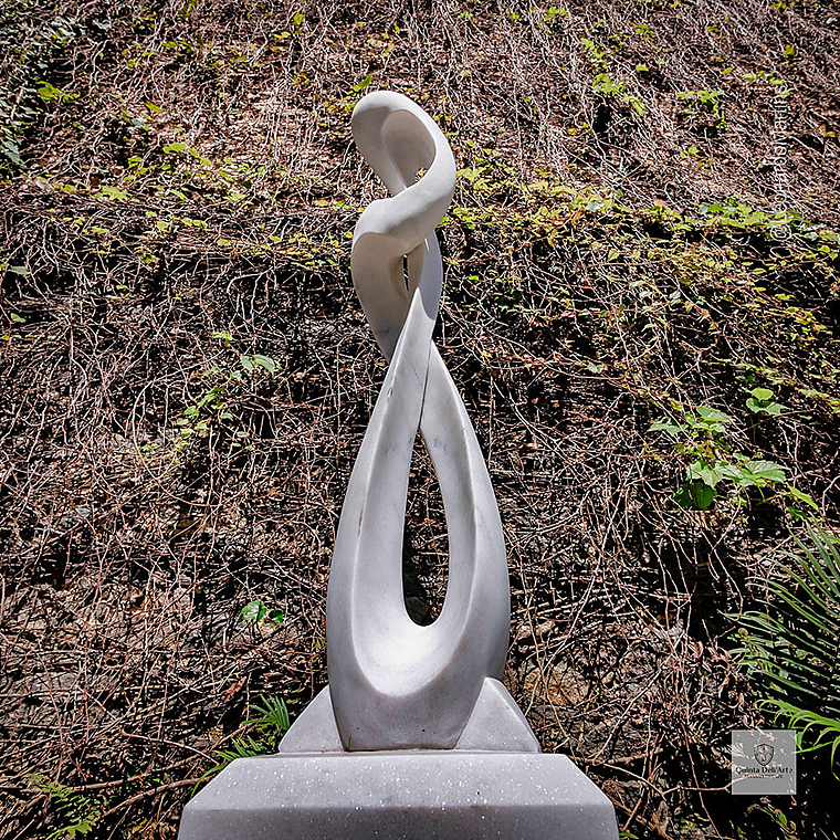 imagem do produto Escultura Harmonia Real M�rmore Branco 120cm - EMP735 Pe�a Escultural Contempor�nea