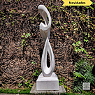 imagem do produto Escultura Harmonia Real M�rmore Branco 120cm - EMP735 Pe�a Escultural Contempor�nea