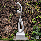 imagem do produto Escultura Harmonia Real M�rmore Branco 120cm - EMP735 Pe�a Escultural Contempor�nea
