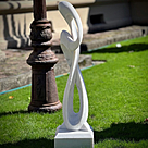 imagem do produto Escultura Harmonia Real M�rmore Branco 120cm - EMP735 Pe�a Escultural Contempor�nea