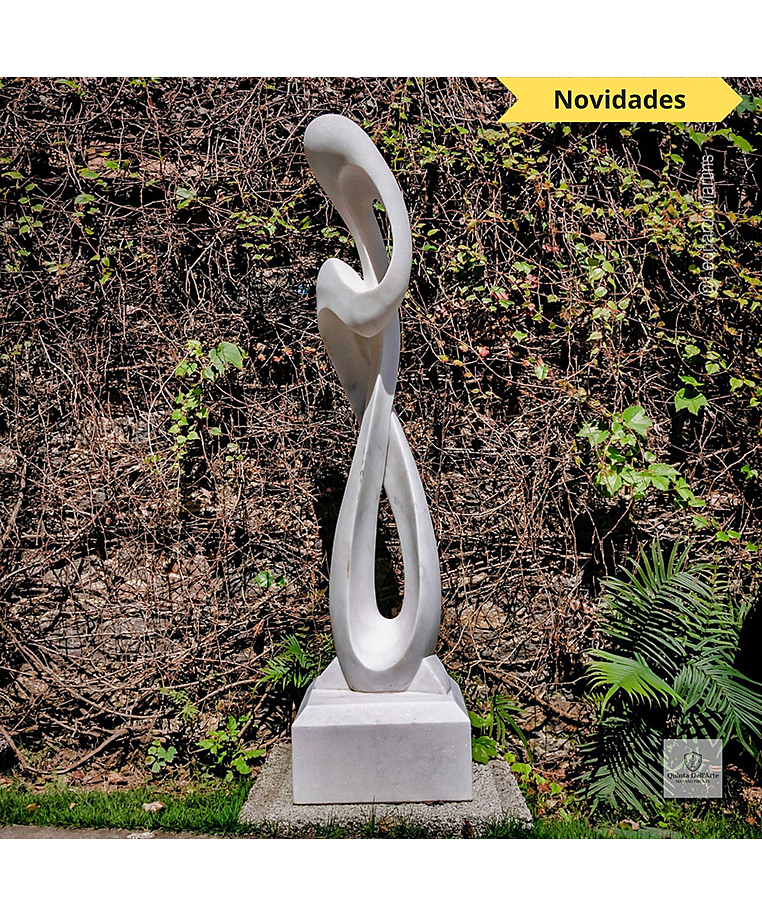 imagem do produto Escultura Harmonia Real M�rmore Branco 120cm - EMP735