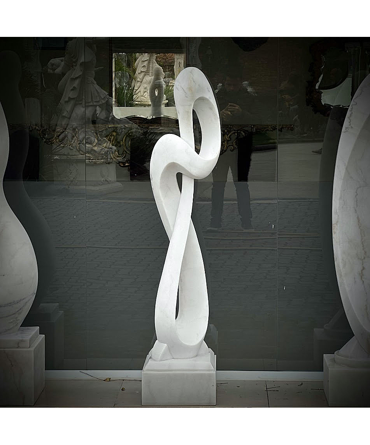 imagem do produto Escultura Harmonia Real M�rmore Branco 160cm - EMP736