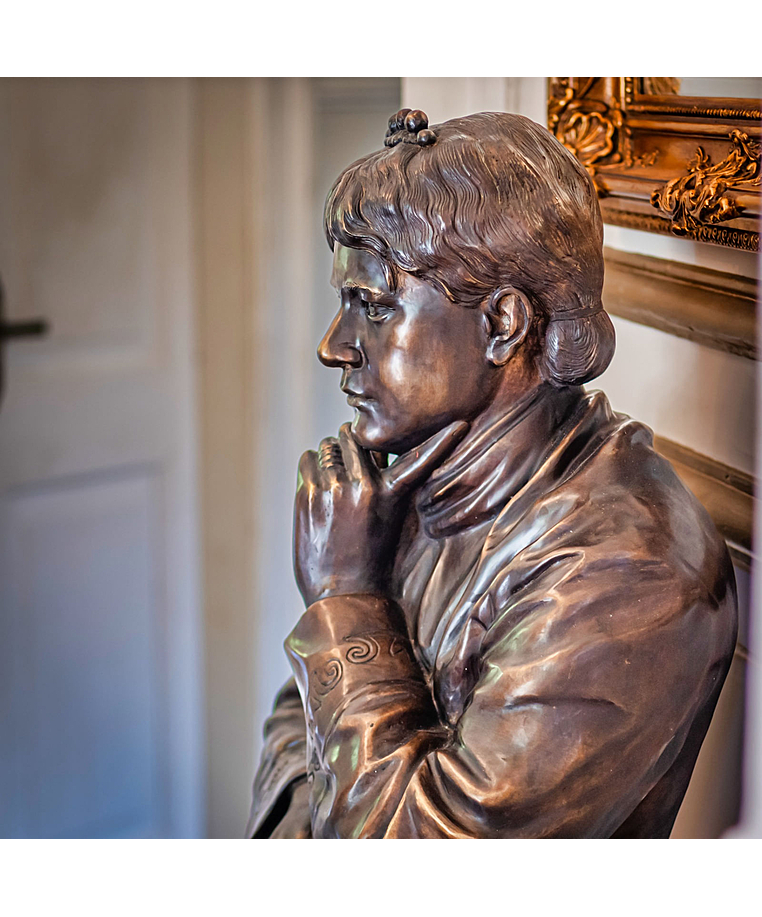 imagem do produto Escultura Helena Blavatsky em Bronze 90cm - BBZ076