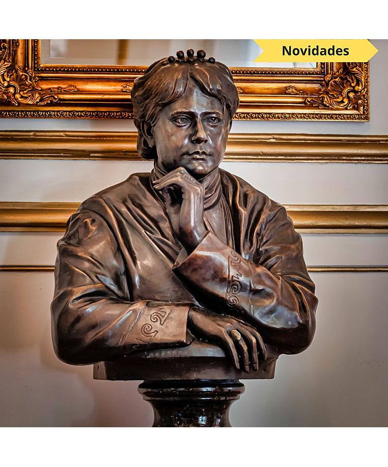 imagem do produto Escultura Helena Blavatsky em Bronze 90cm - BBZ076
