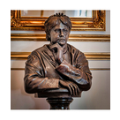 imagem do produto Escultura Helena Blavatsky em Bronze 90cm - BBZ076