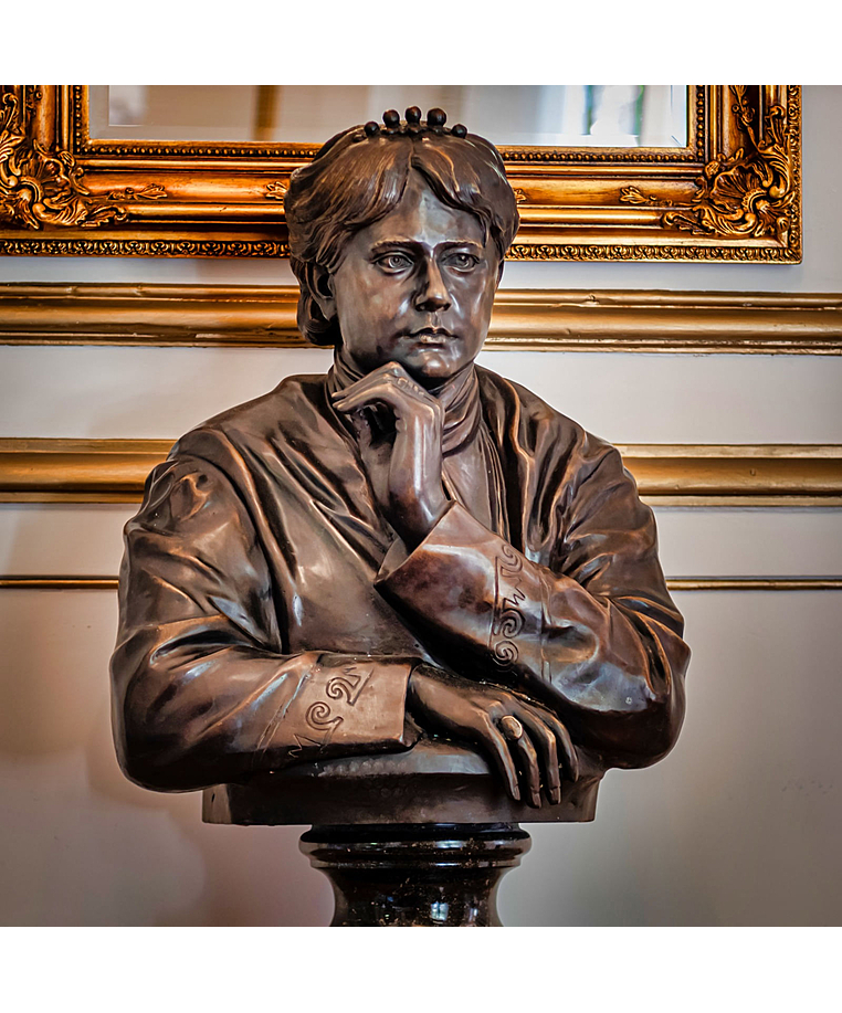 imagem do produto Escultura Helena Blavatsky em Bronze 90cm - BBZ076