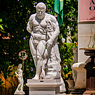 imagem do produto Escultura H�rcules em M�rmore 160cm - EMP519 For�a e Hero�smo Cl�ssico