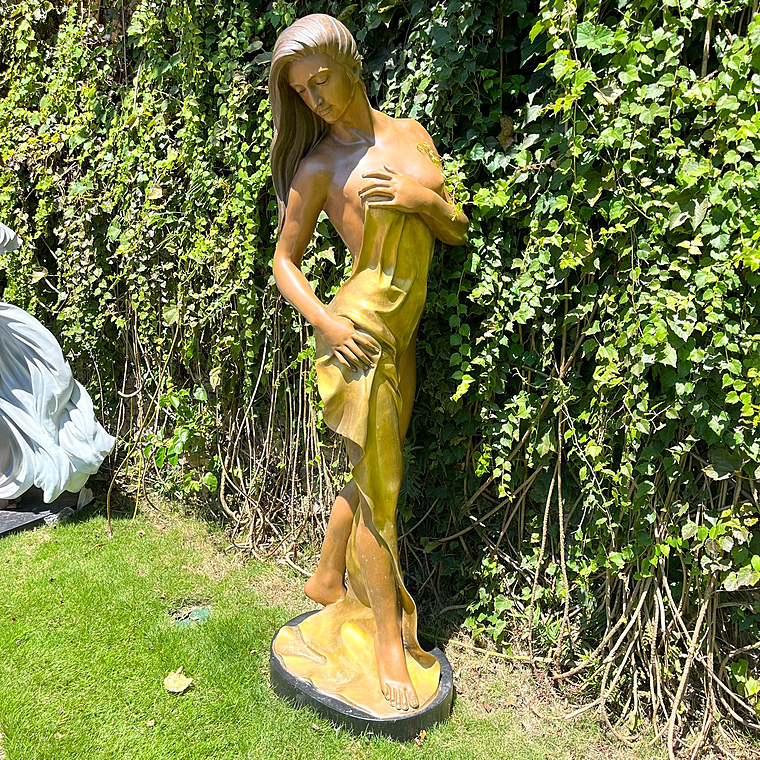 imagem do produto Escultura II Bagno em Bronze 166cm - EBZ626 Eleg�ncia e Destaque no Paisagismo