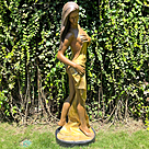 imagem do produto Escultura II Bagno em Bronze 166cm - EBZ626 Eleg�ncia e Destaque no Paisagismo