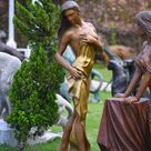 imagem do produto Escultura II Bagno em Bronze 166cm - EBZ626 Eleg�ncia e Destaque no Paisagismo