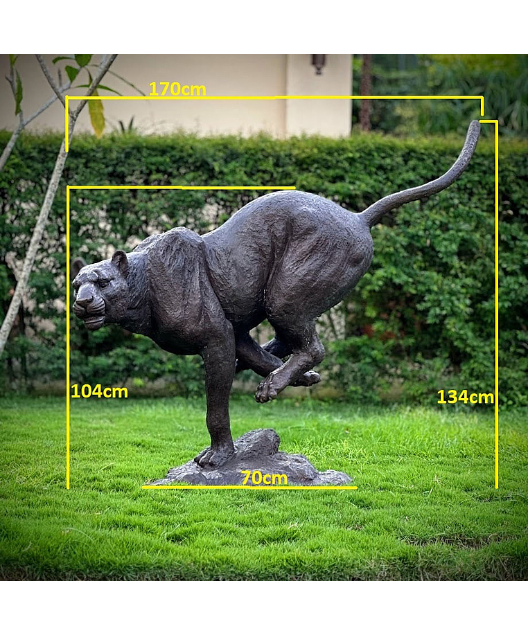 imagem do produto Escultura Impulso Felino 134cm - EBZ718