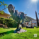 imagem do produto Escultura Impulso Felino em Bronze 134cm - EBZ718 Movimento e Eleg�ncia