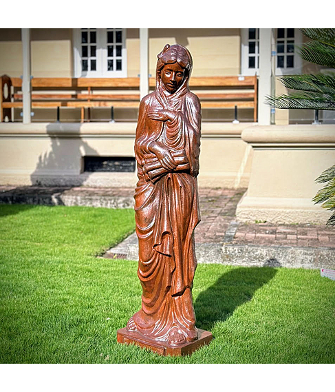 imagem de Escultura Inverno de Ferro Fundido 170cm - EF388