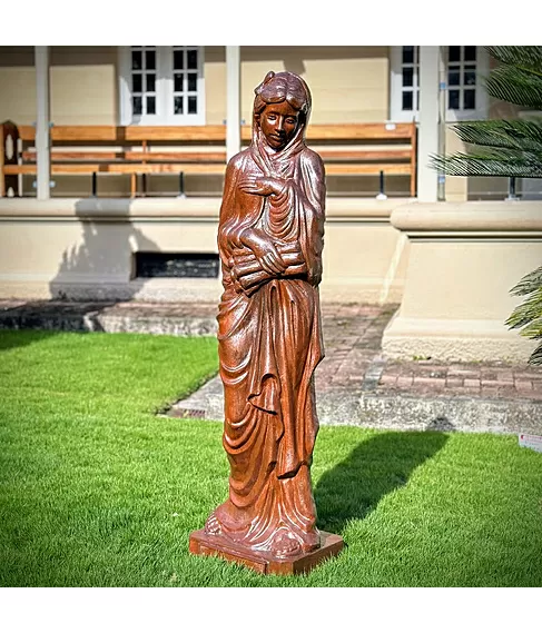 imagem de Escultura Inverno de Ferro Fundido 170cm - EF388