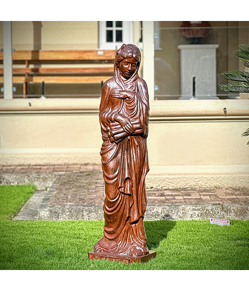 imagem de Escultura Inverno de Ferro Fundido 170cm - EF388