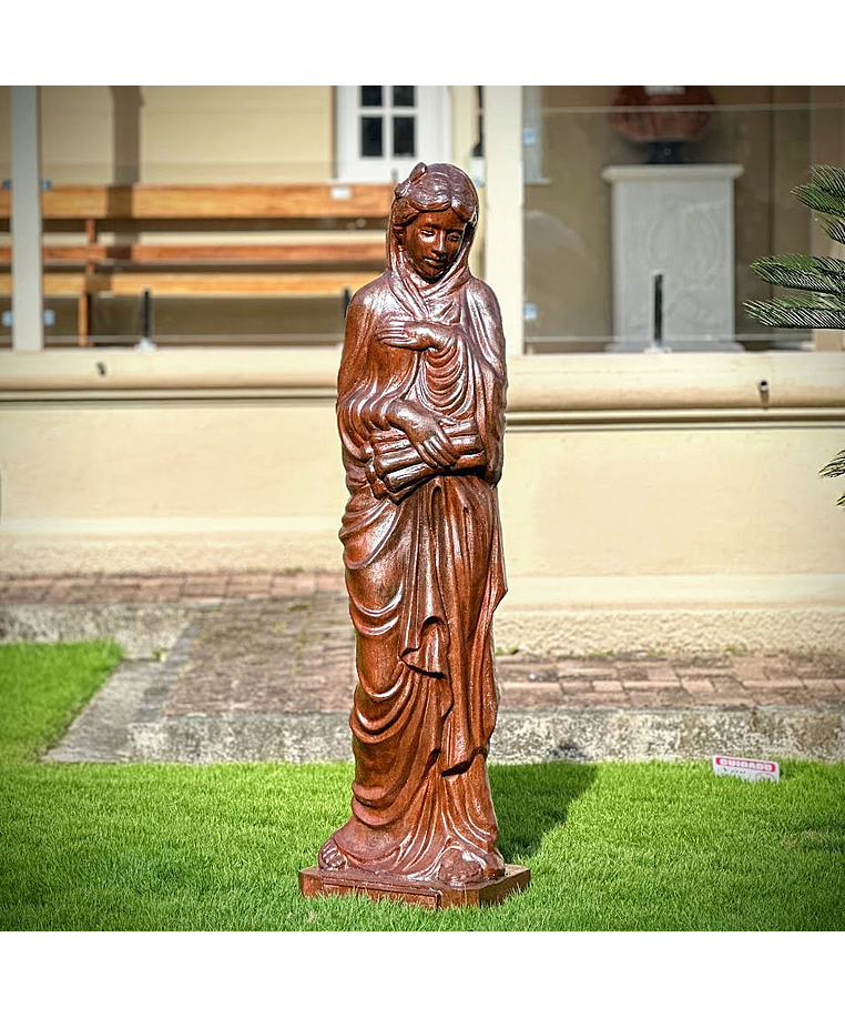 imagem do produto Escultura Inverno de Ferro Fundido 170cm - EF388