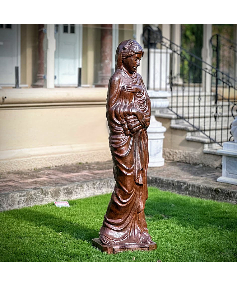 imagem do produto Escultura Inverno de Ferro Fundido 170cm - EF388