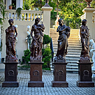 imagem do produto Escultura Inverno de Ferro Fundido 170cm - EF388