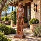 imagem do produto Escultura Inverno em Ferro Fundido 170cm EF388 Eleg�ncia e Presen�a