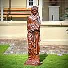 imagem do produto Escultura Inverno em Ferro Fundido 170cm EF388 Eleg�ncia e Presen�a