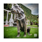 imagem do produto Escultura Jaguar Sentado 85cm - EBZ568S