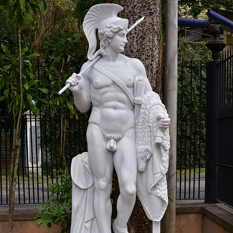 imagem do produto Escultura Jas�o e o Velo de Ouro 240cm - EMP502 Mitologia e Eleg�ncia Cl�ssica