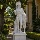 imagem do produto Escultura Jas�o e o Velo de Ouro 240cm - EMP502 Mitologia e Eleg�ncia Cl�ssica