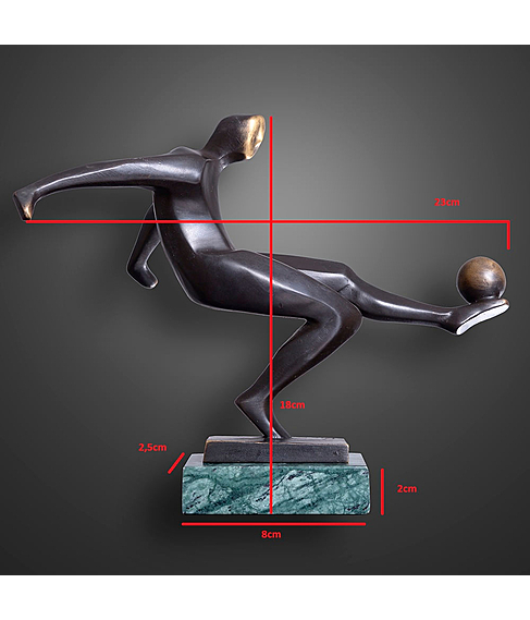 imagem de Escultura Jogador by nick 18cm - EBZ323