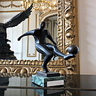 imagem do produto Escultura Jogador by Nick em Bronze 18cm EBZ323 Movimento e Arte