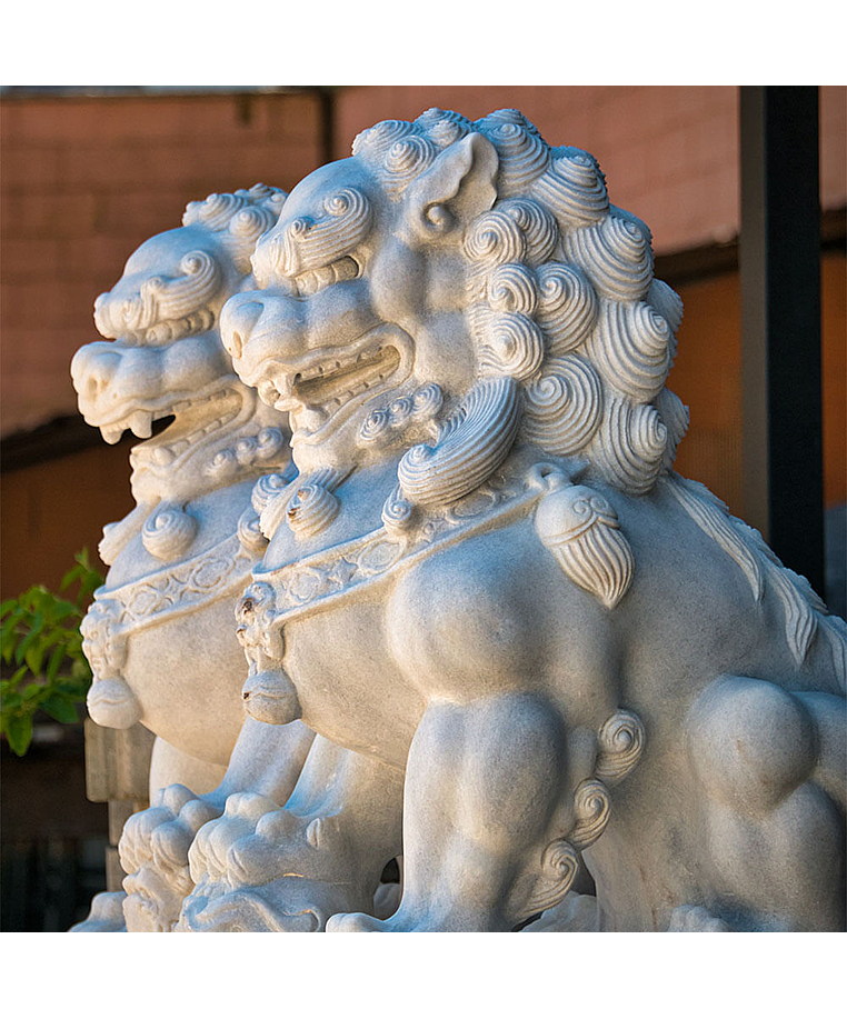 imagem do produto Escultura Le�o Chin�s 100cm - EMP493