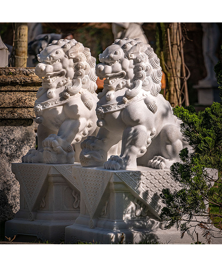 imagem do produto Escultura Le�o Chin�s 100cm - EMP493