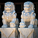 imagem do produto Escultura Le�o Chin�s 100cm - EMP493