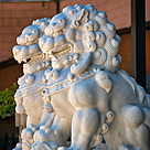 imagem do produto Escultura Le�o Chin�s 100cm - EMP493