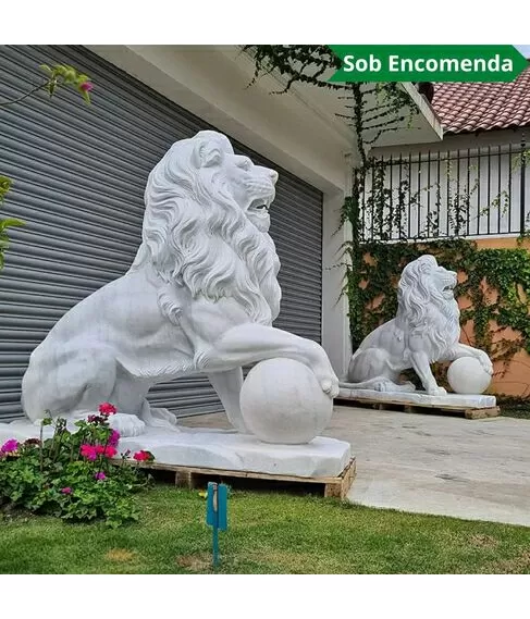 imagem de Escultura Leões do Palácio Monroe 145cm - EMP489