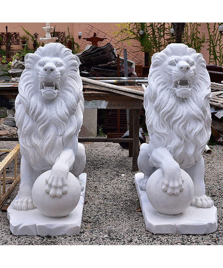 imagem do produto Escultura Le�es do Pal�cio Monroe 145cm EMP489 Impon�ncia e Tradi��o