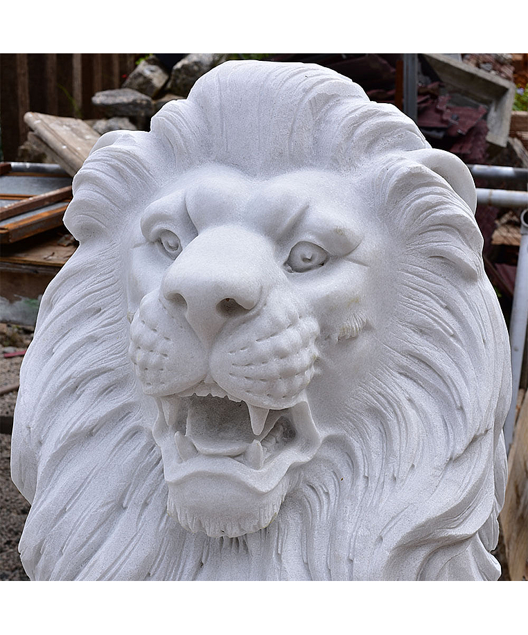 imagem do produto Escultura Le�es do Pal�cio Monroe 145cm EMP489 Impon�ncia e Tradi��o