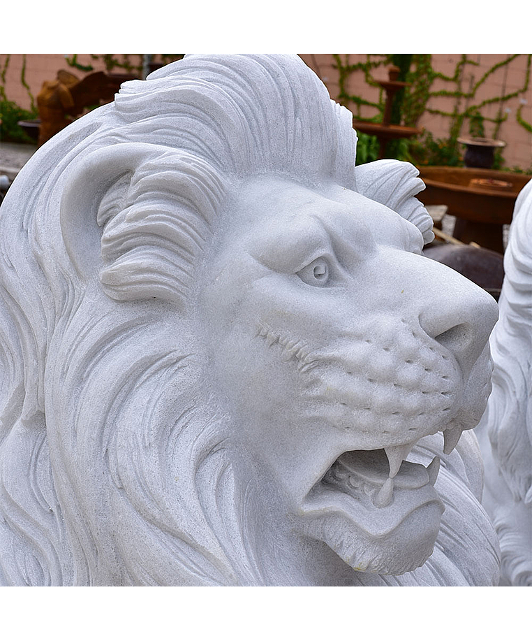 imagem do produto Escultura Le�es do Pal�cio Monroe 145cm EMP489 Impon�ncia e Tradi��o