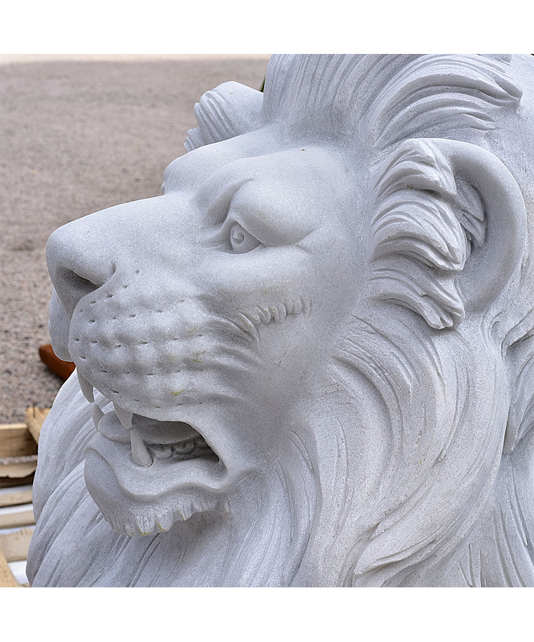 imagem do produto Escultura Le�es do Pal�cio Monroe 145cm EMP489 Impon�ncia e Tradi��o