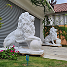 imagem do produto Escultura Le�es do Pal�cio Monroe 145cm EMP489 Impon�ncia e Tradi��o