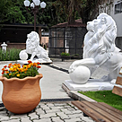 imagem do produto Escultura Le�es do Pal�cio Monroe 145cm EMP489 Impon�ncia e Tradi��o