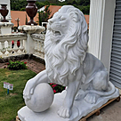 imagem do produto Escultura Le�es do Pal�cio Monroe 145cm EMP489 Impon�ncia e Tradi��o