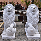 imagem do produto Escultura Le�es do Pal�cio Monroe 145cm EMP489 Impon�ncia e Tradi��o