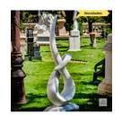 imagem do produto Escultura Linha Cont�nua M�rmore Branco 150cm - EMP723 Arte Escult�rica de Luxo 