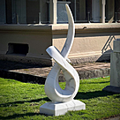 imagem do produto Escultura Linha Cont�nua M�rmore Branco 150cm - EMP723