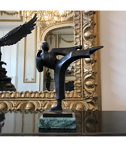 imagem de Escultura Lutador by Nick 20cm - EBZ322